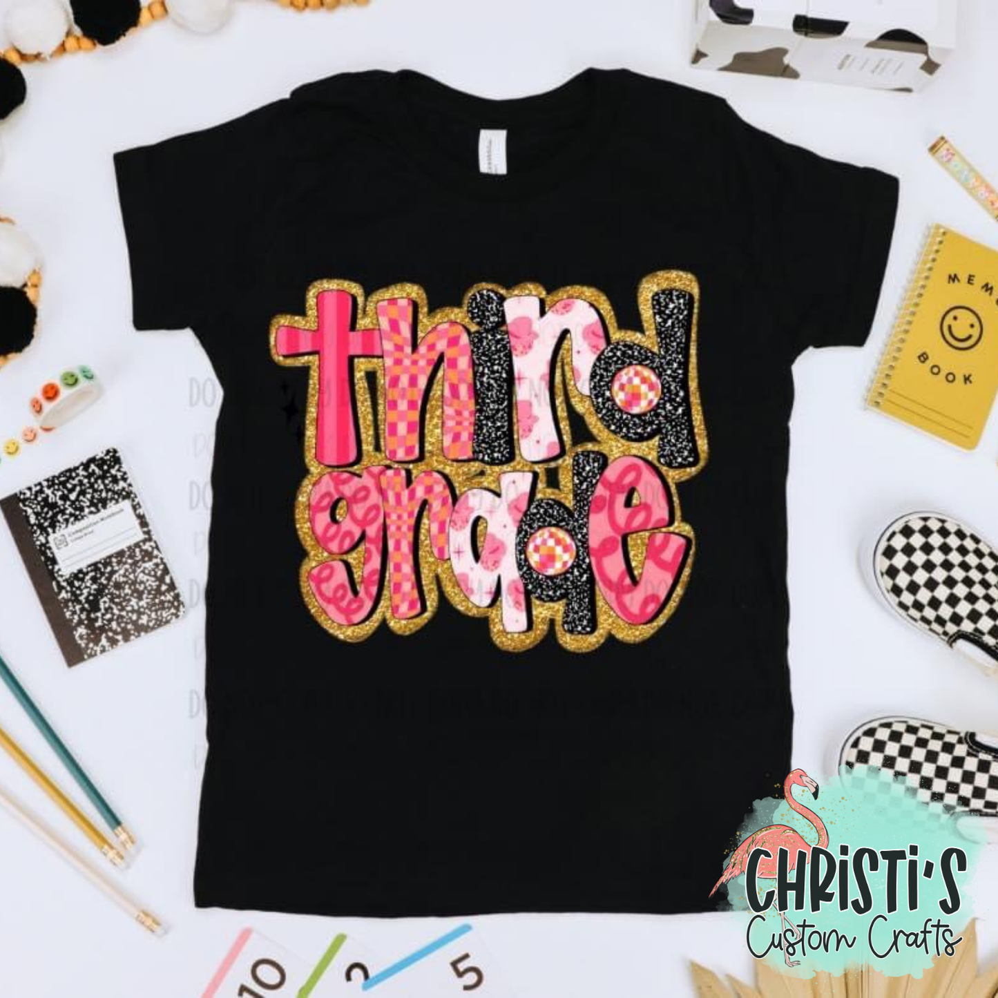 Coral Peach Doodle Letter Grade Levels
