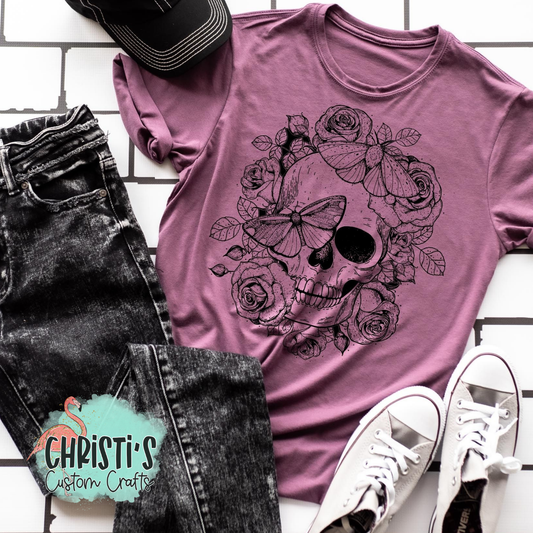 Floral Skull