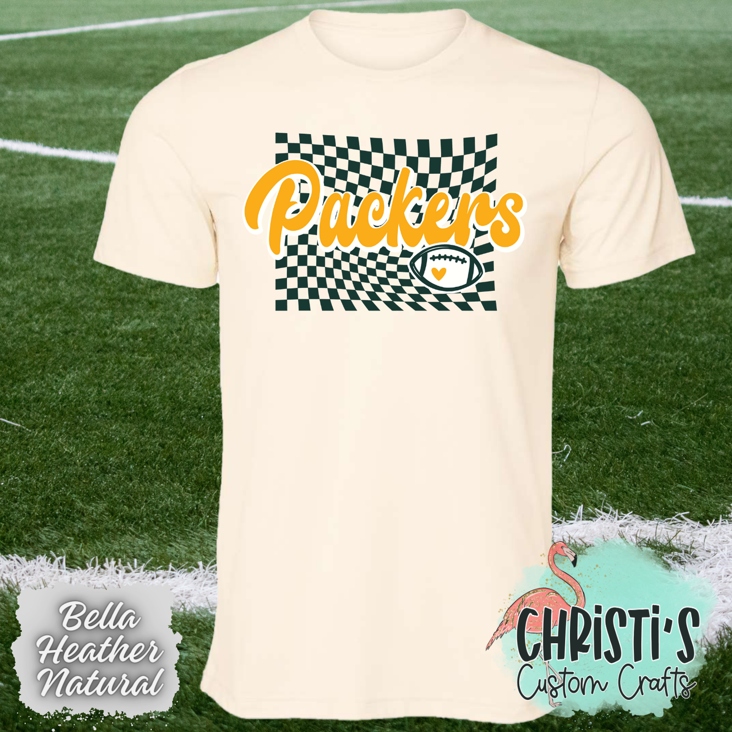 Checkered Background Packers
