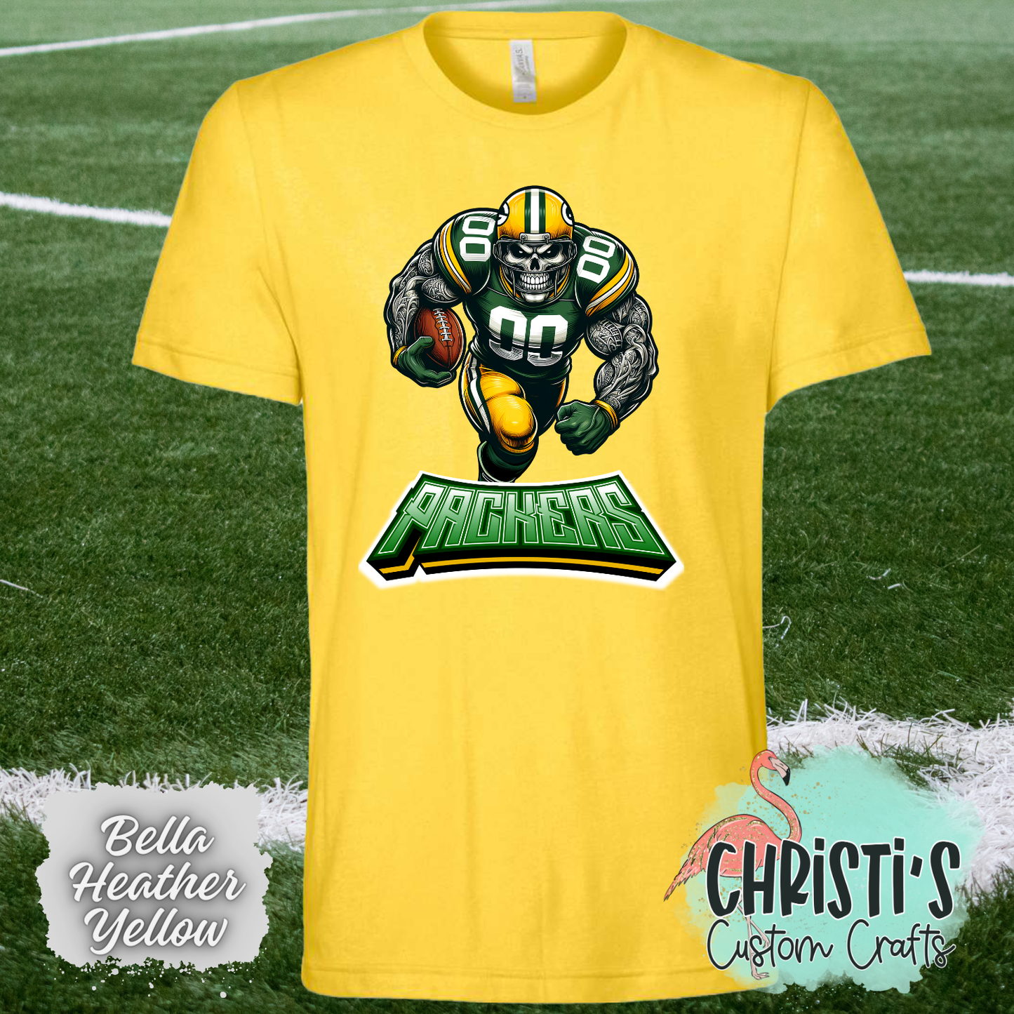 Packers Skull Player