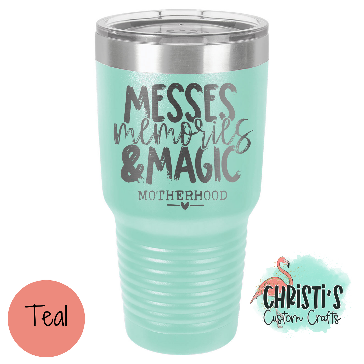 Messes Memories & Magic Powder Coated Tumblers