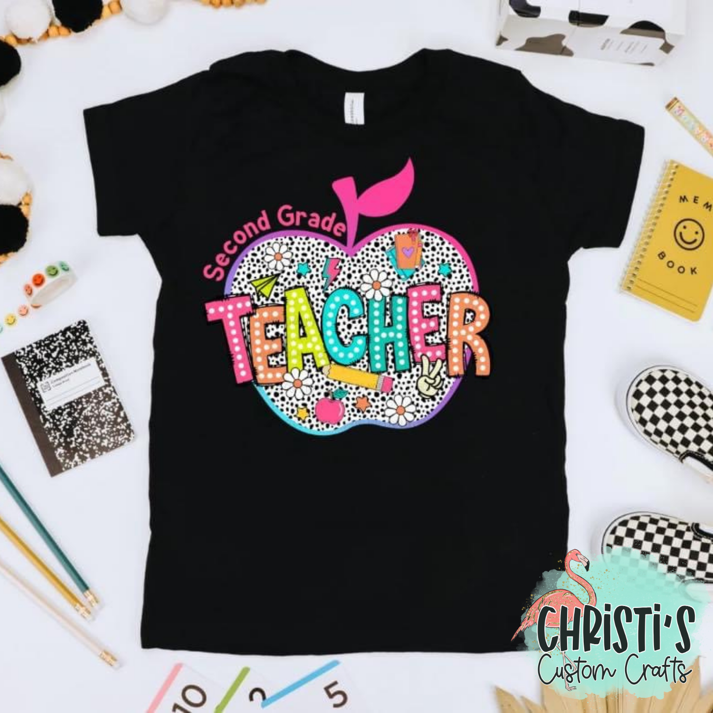 Neon Rainbow Teacher Grade Levels