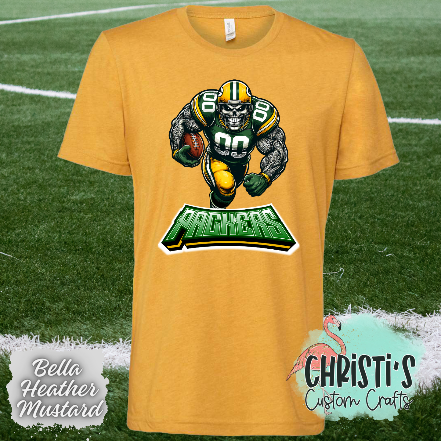 Packers Skull Player