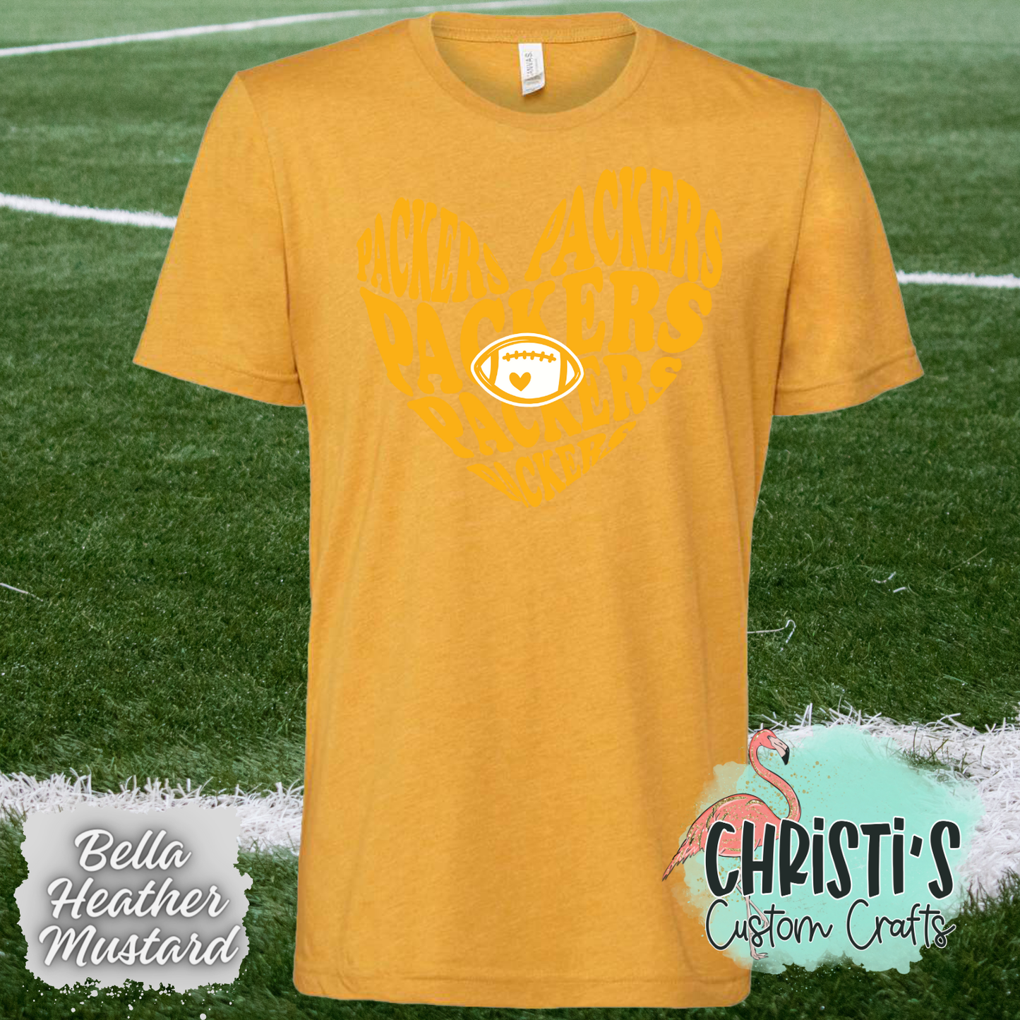 Packers repeat Heart Shape
