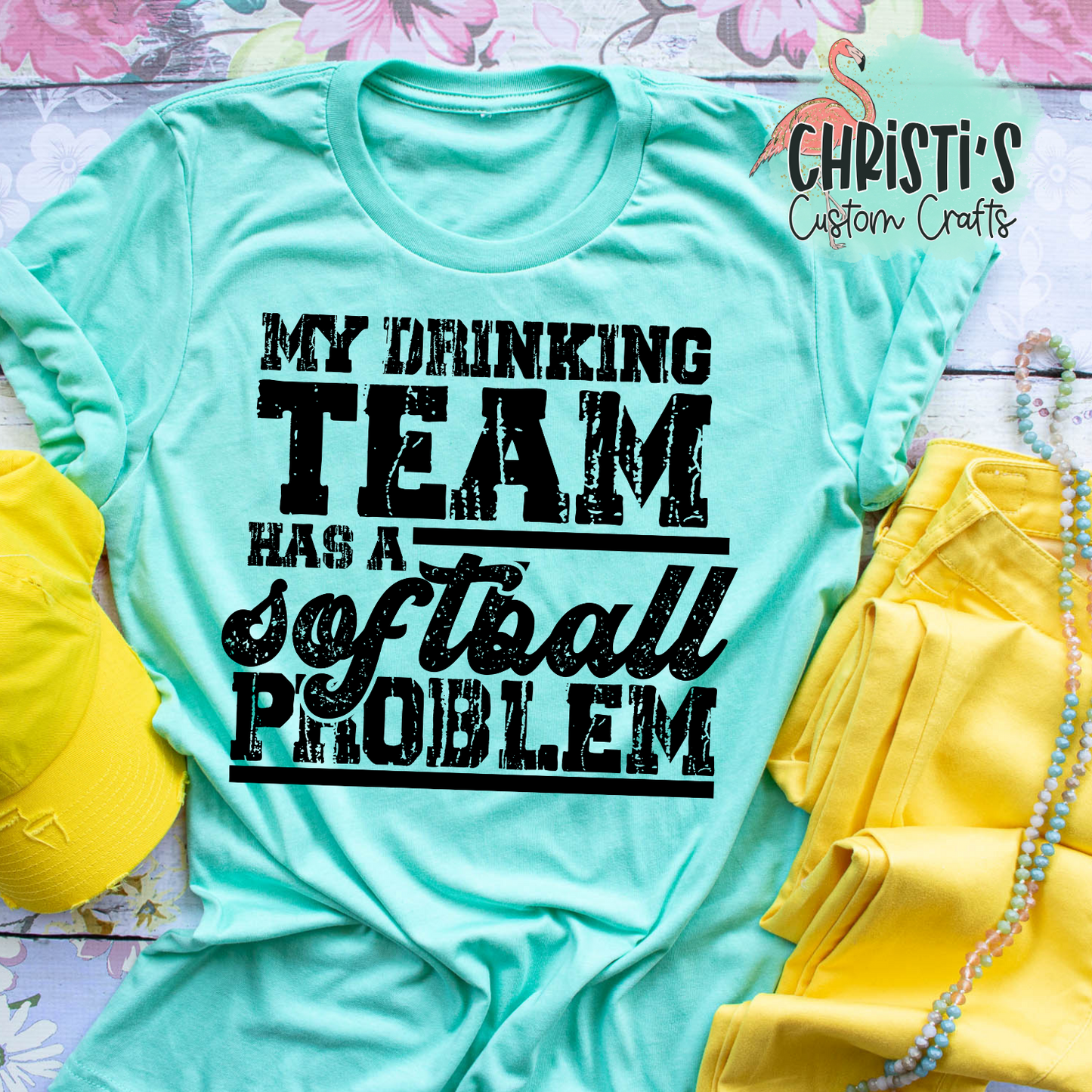My drinking team has a softball problem