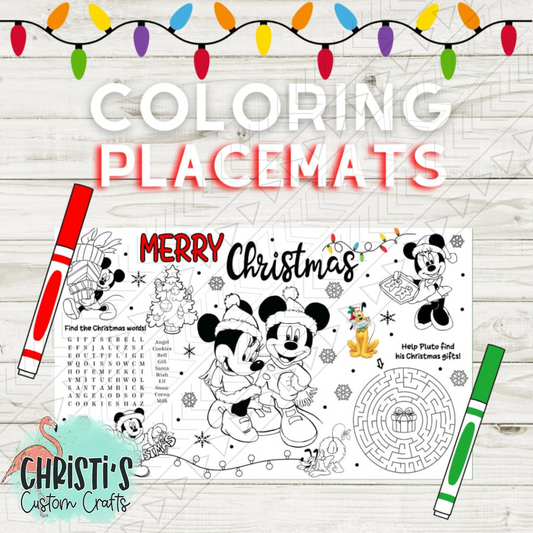 Merry Mouse Placemat