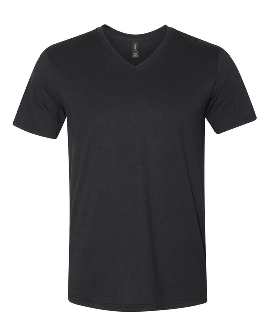 Black Vneck (Anvil)