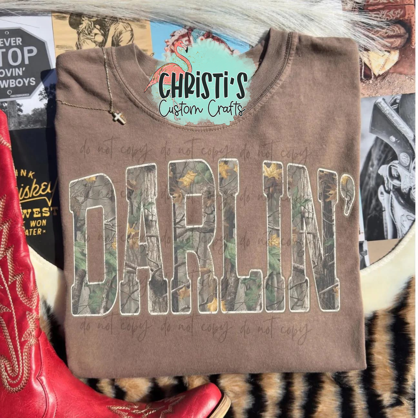 Darlin’ Camo print