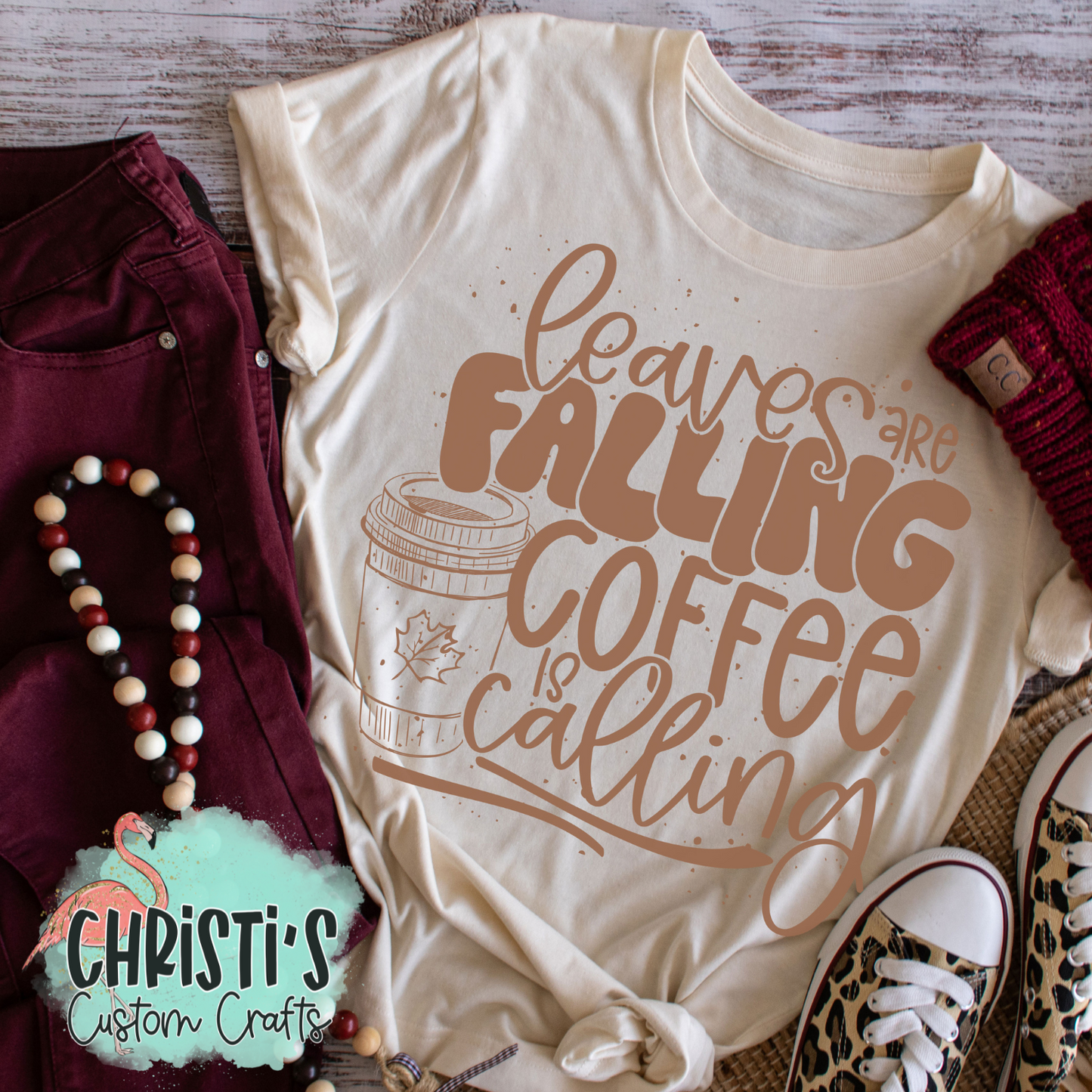 Leaves are falling Coffee is calling