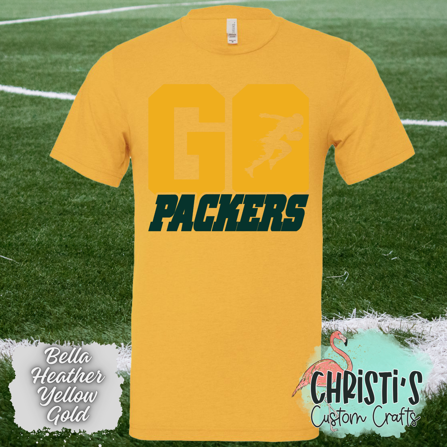GO PACKERS (player cutout)