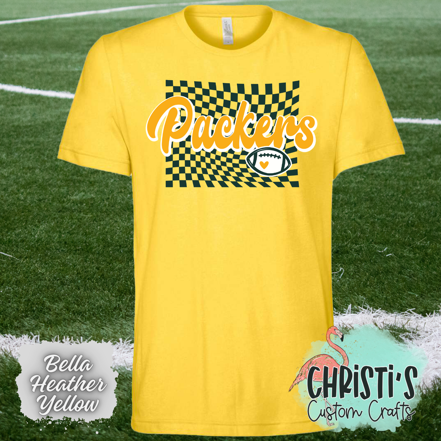 Checkered Background Packers