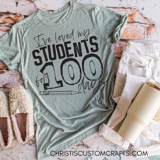 I've Loved my students for 100 days