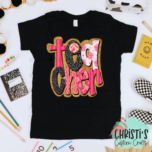 Coral Peach Doodle Letter Grade Levels