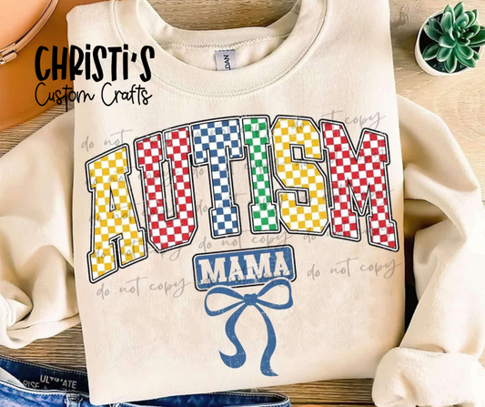 AUTISM Checkered Mama