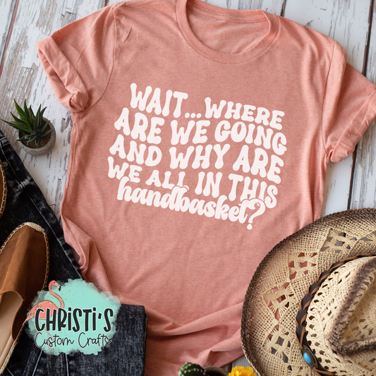 Wait…Where are we going and why are we all in this hand basket?