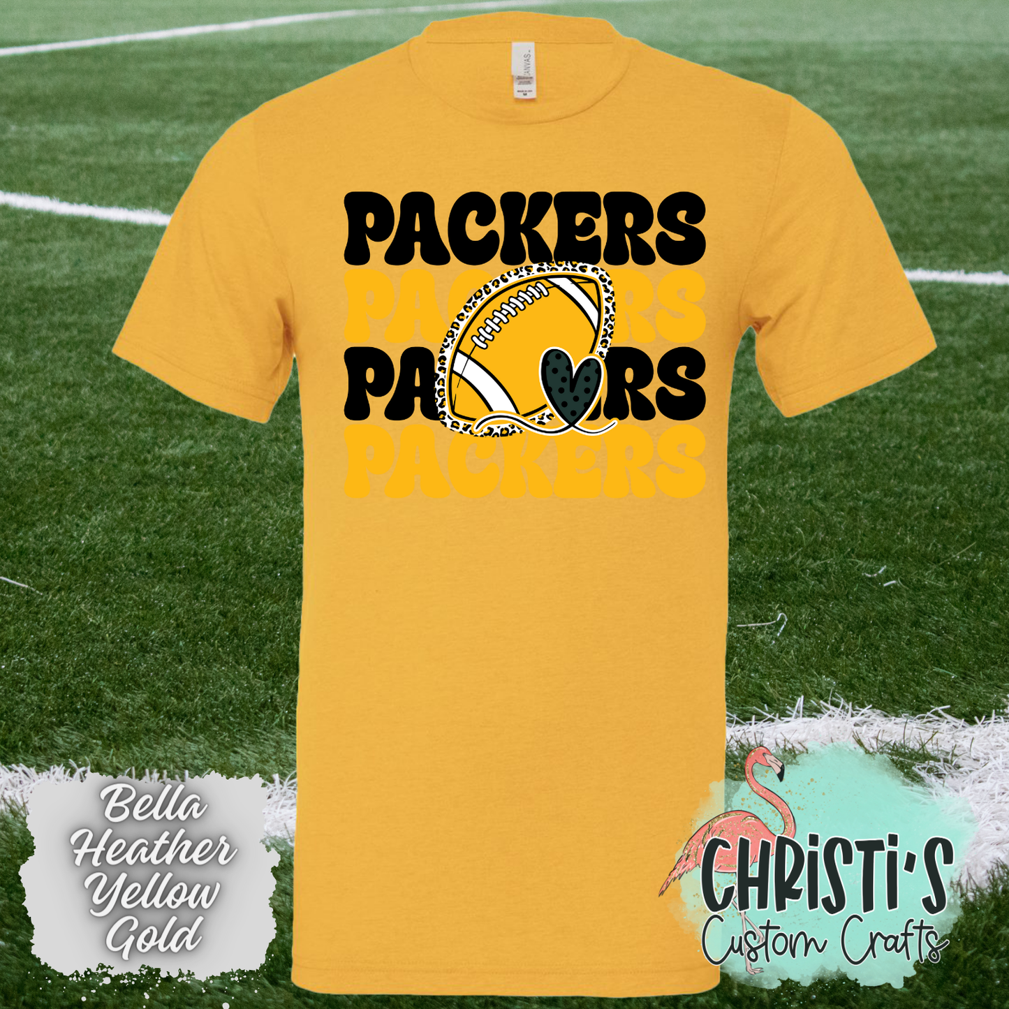 Black and Gold Packers Repeat