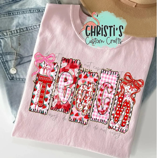 Teach Valentines Prints