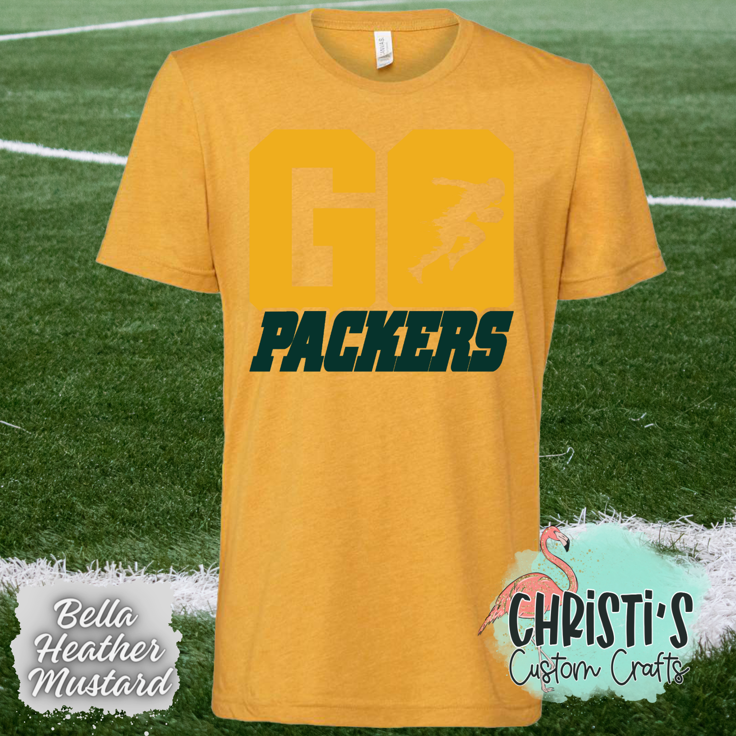 GO PACKERS (player cutout)