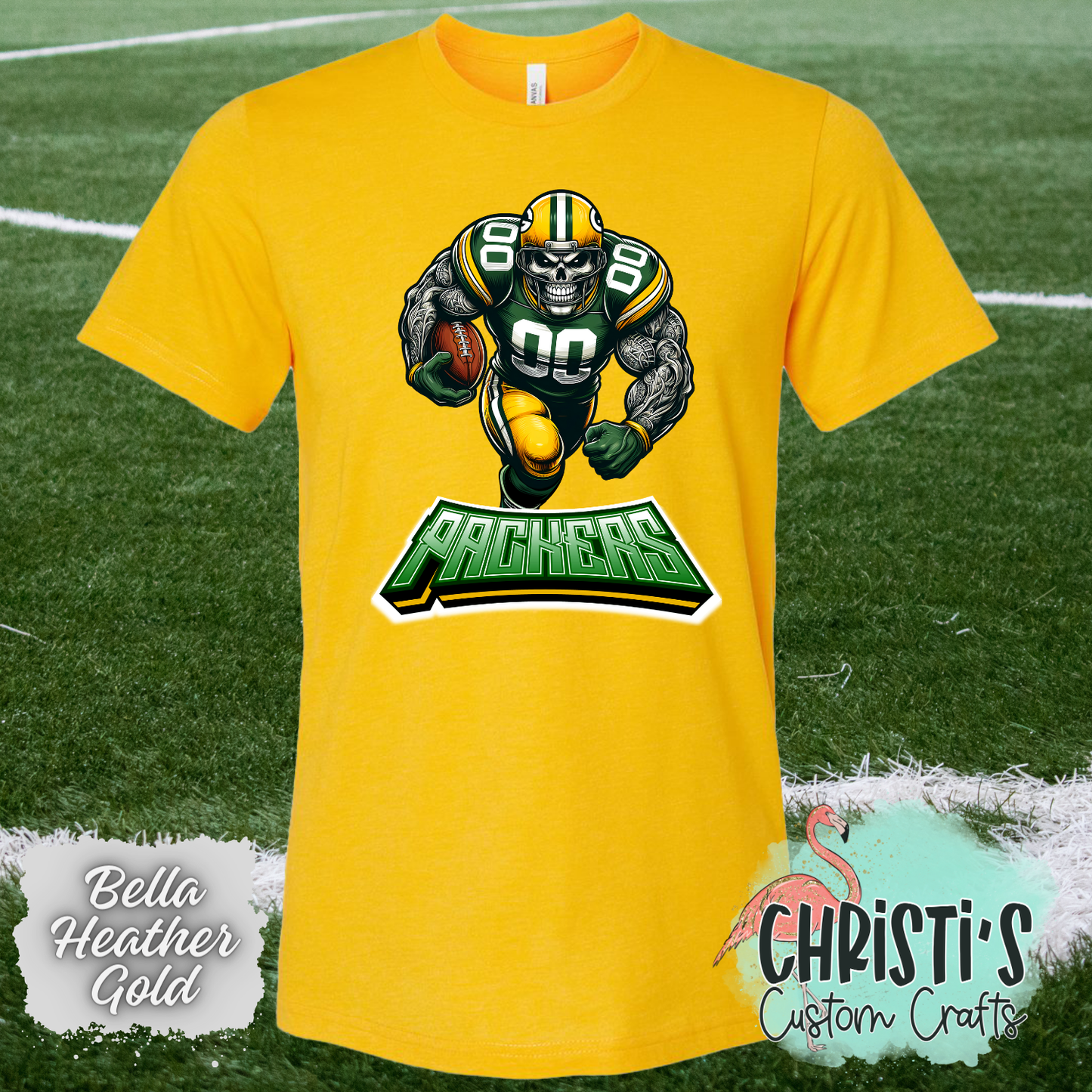 Packers Skull Player