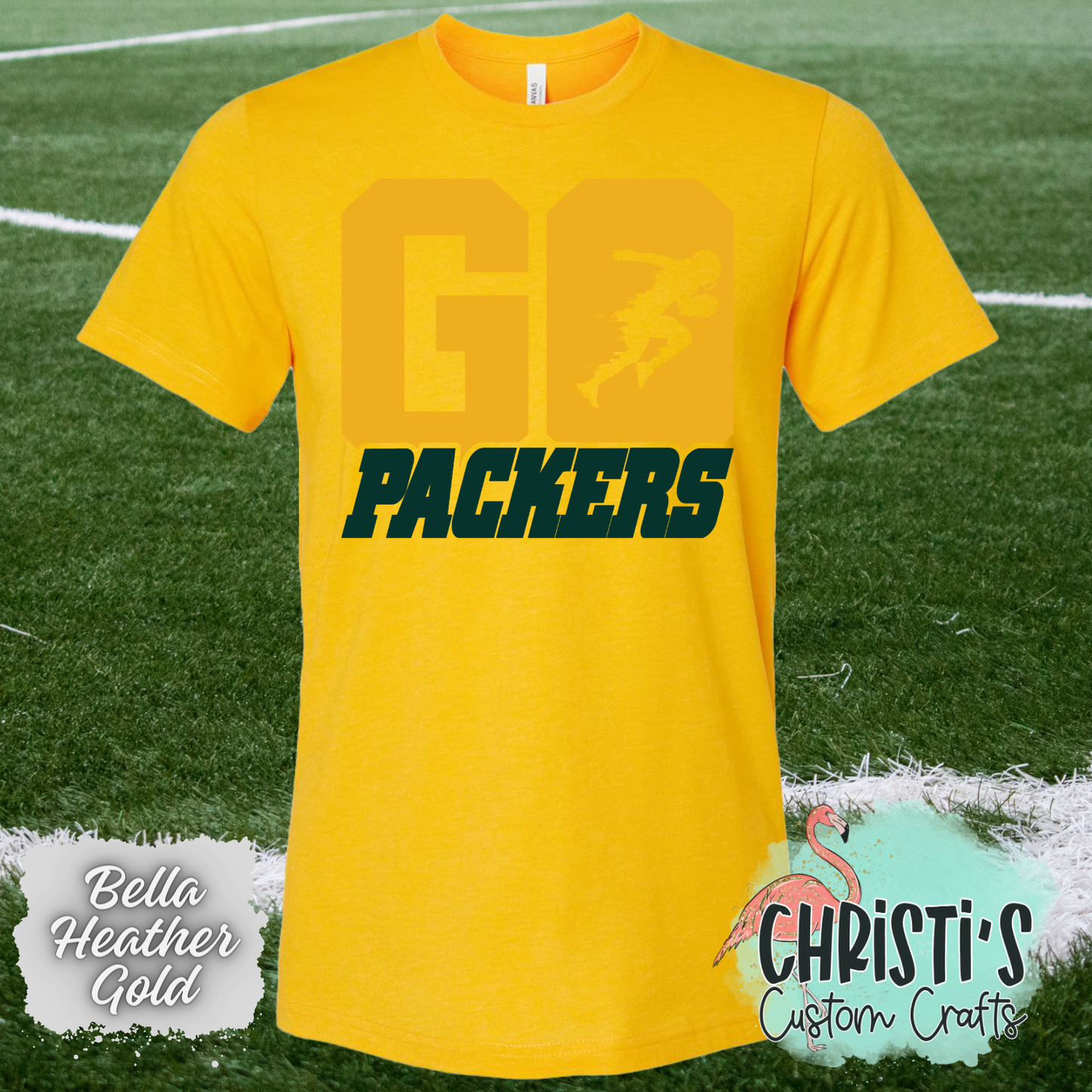 GO PACKERS (player cutout)