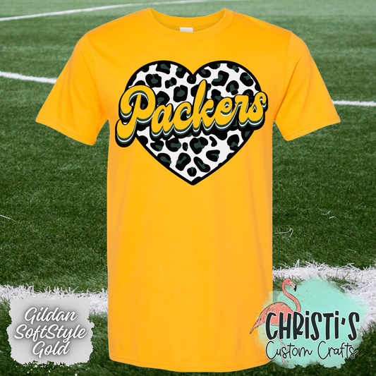 Packers Leopard Heart