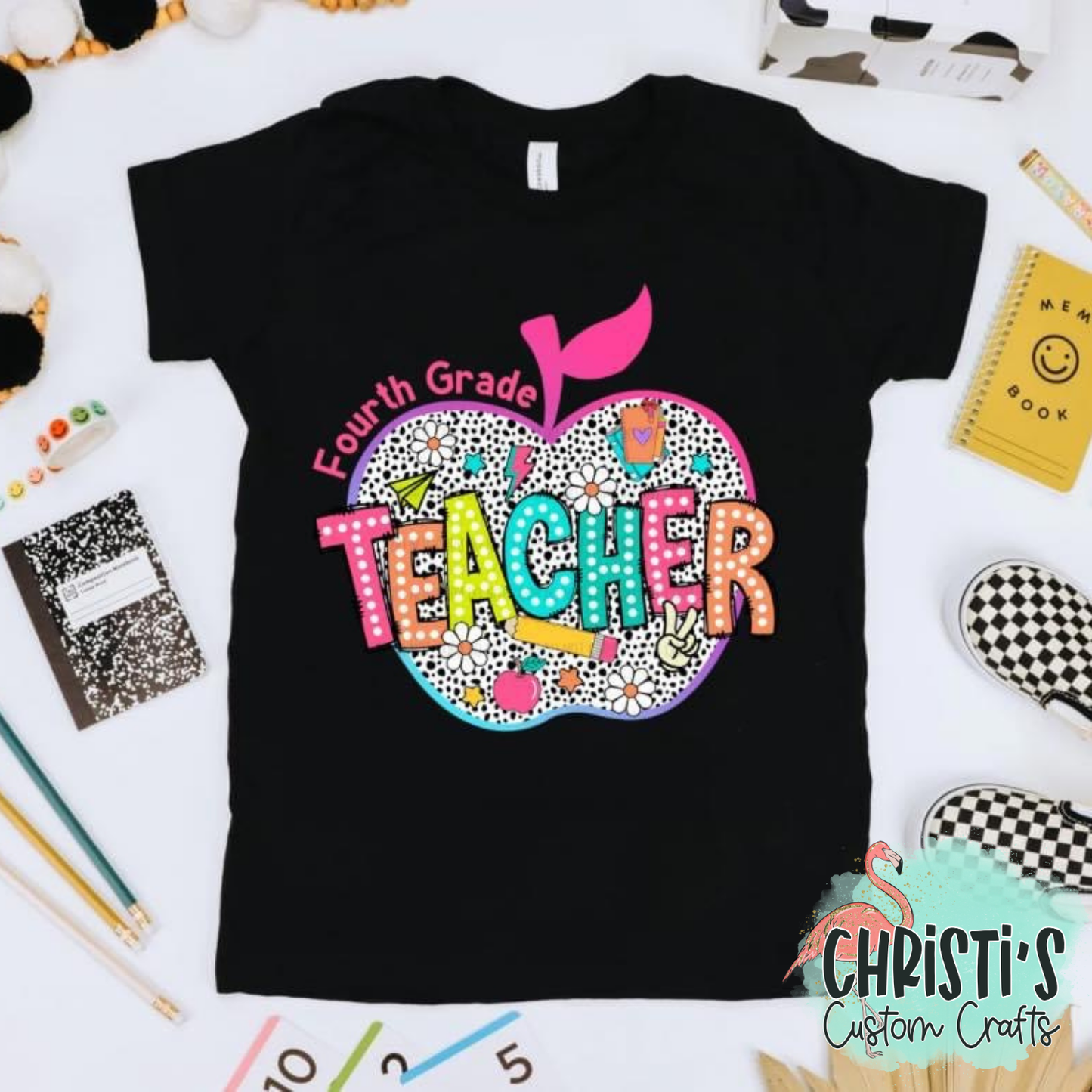 Neon Rainbow Teacher Grade Levels