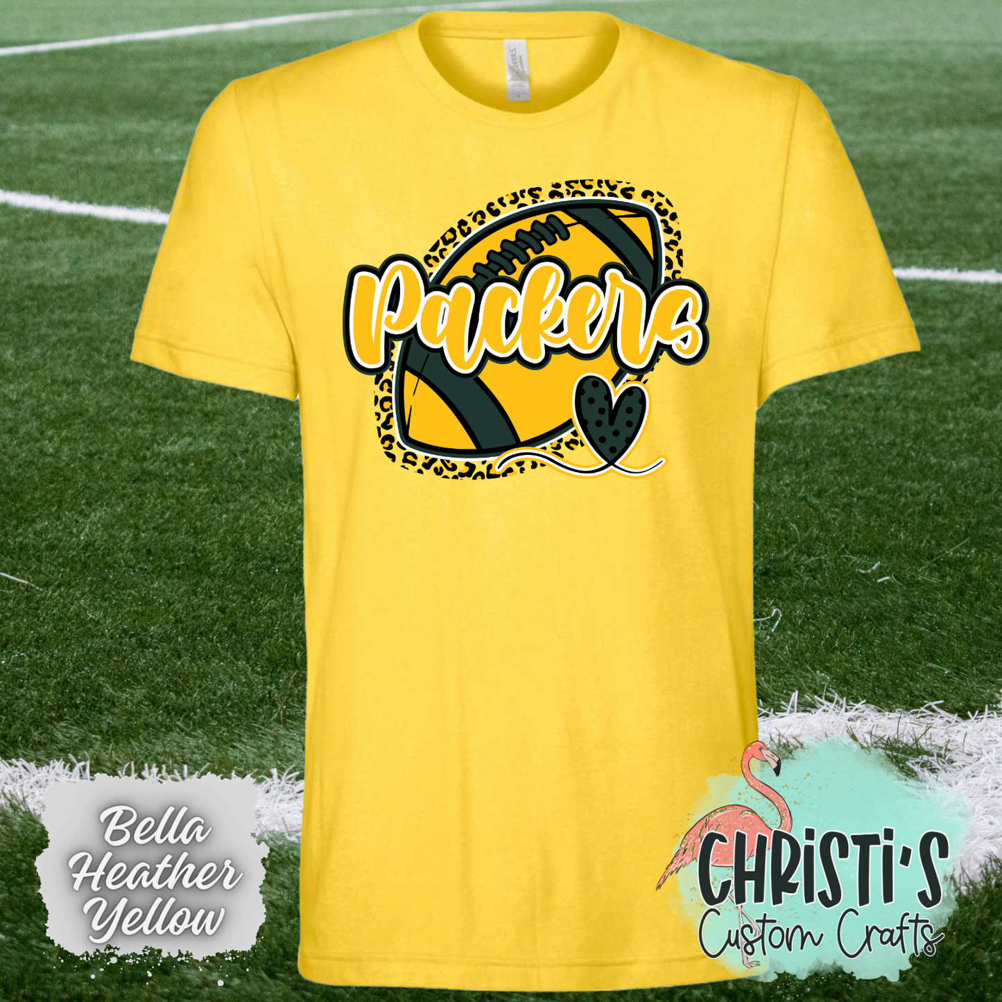 Leopard outline Football