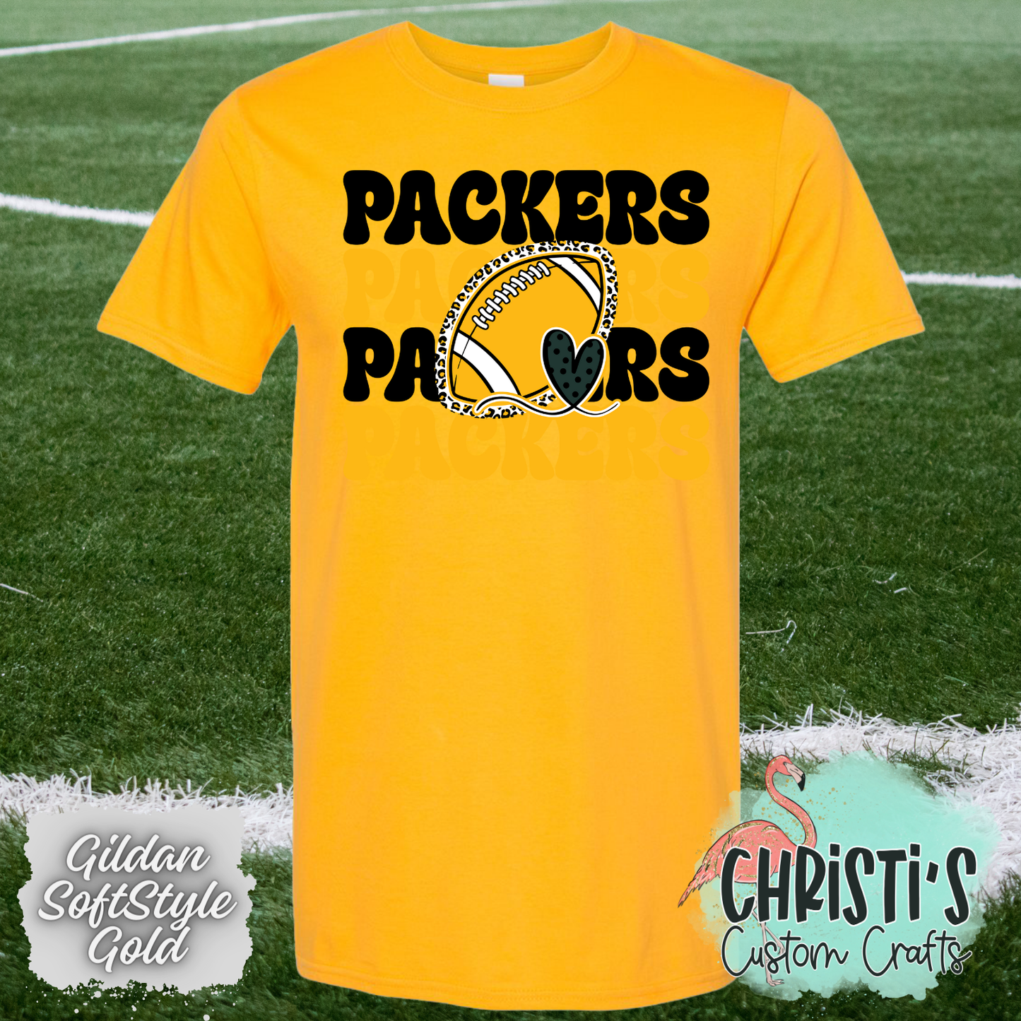 Black and Gold Packers Repeat