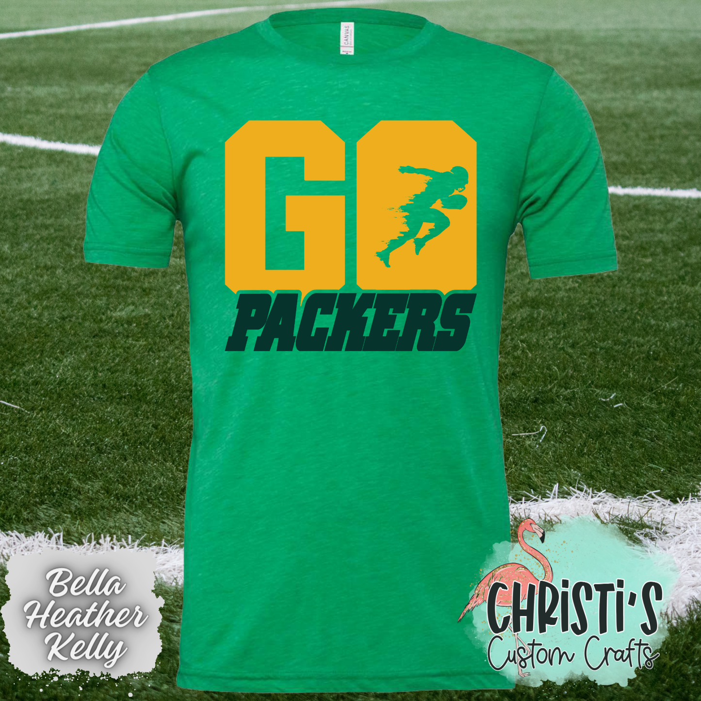 GO PACKERS (player cutout)