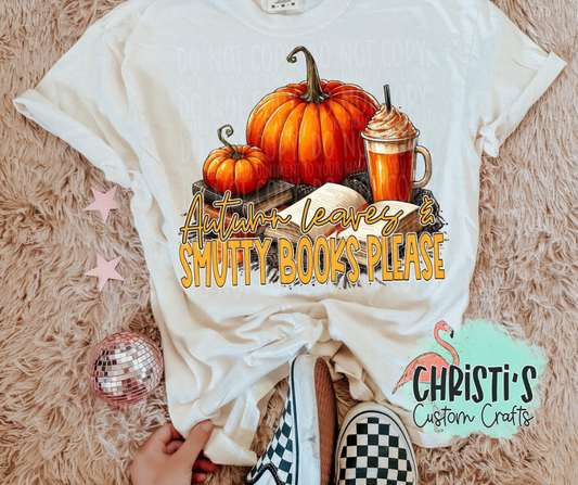 Autumn leaves & Smutty Books Please