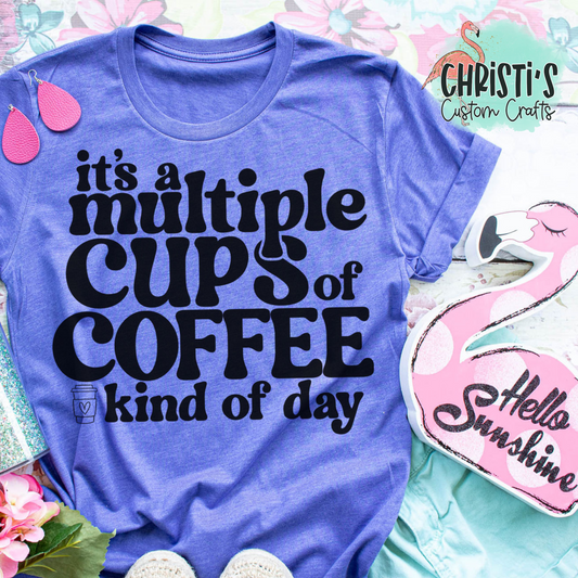 It’s a multple cups of coffee kind of day