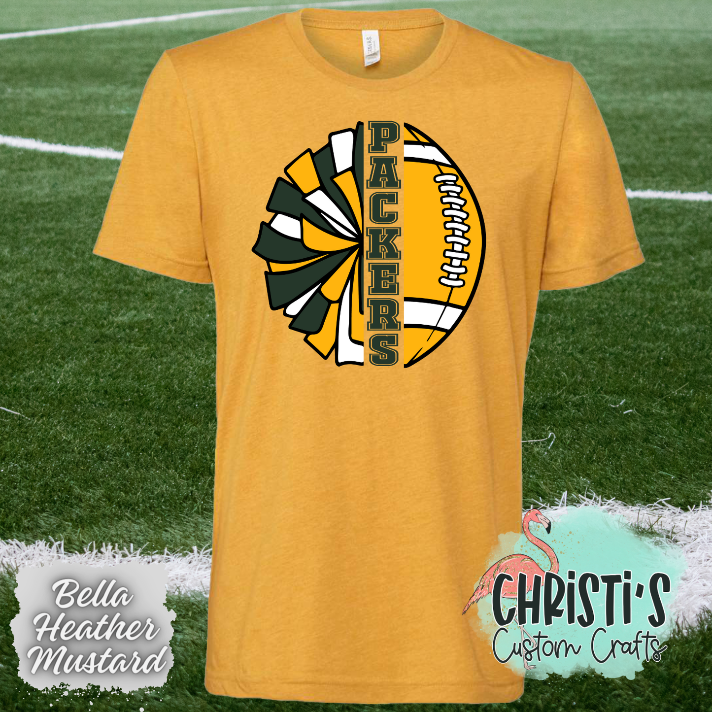 Packers Pom Pom & Football