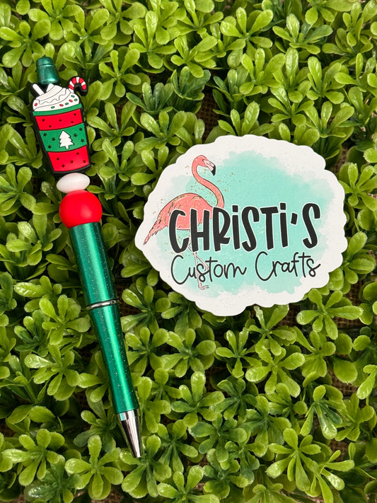 Christmas Cup Pen
