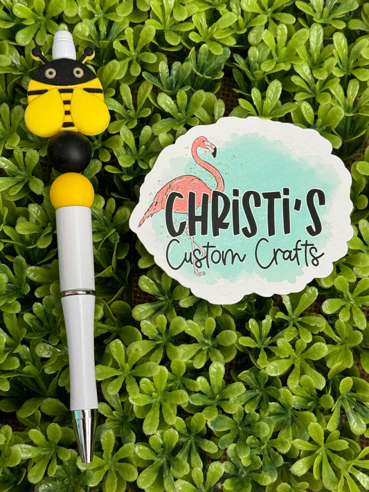 White Bee Pen