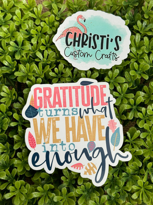 Gratitude