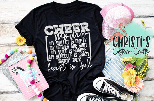 Cheer Mom Heart is Full