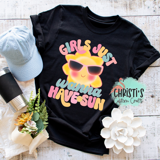 Girls Just wanna have sun