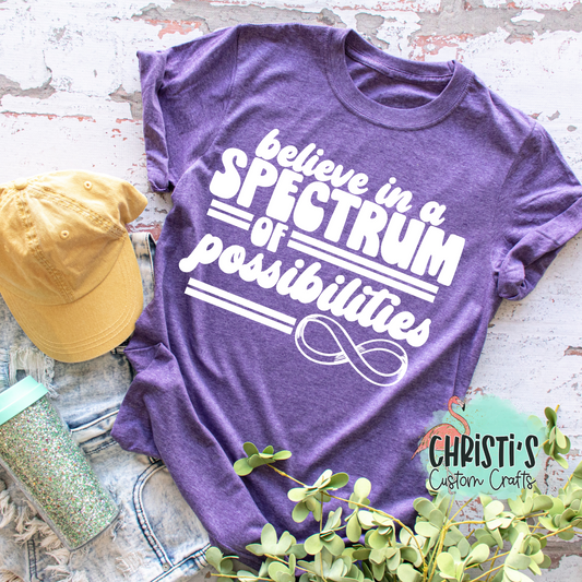 Believe in a Spectrum of Possibilities