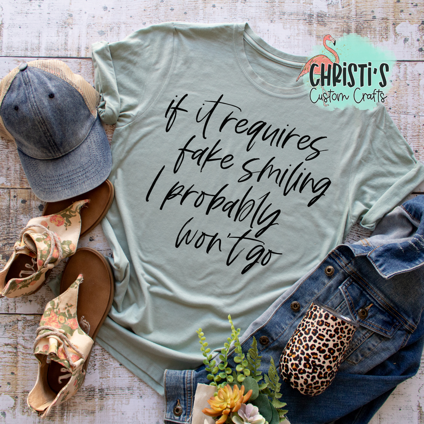 If it requires fake smiling I probably won’t go