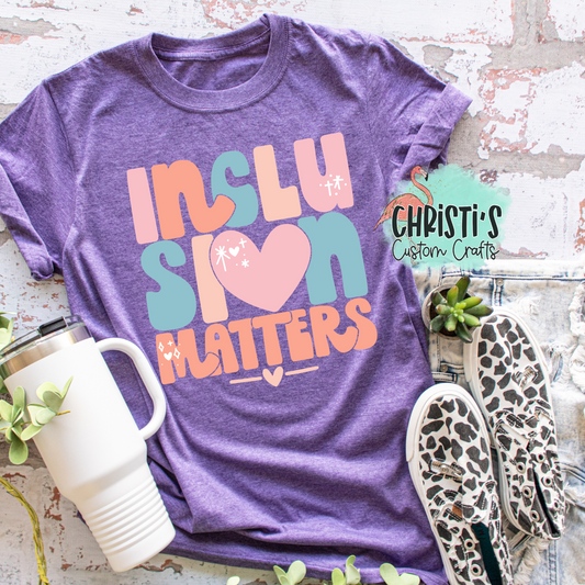 Inclusion matters