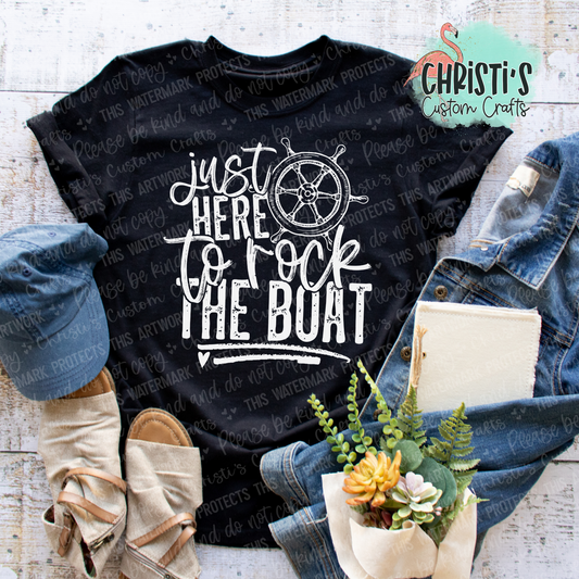 Just here to rock the boat