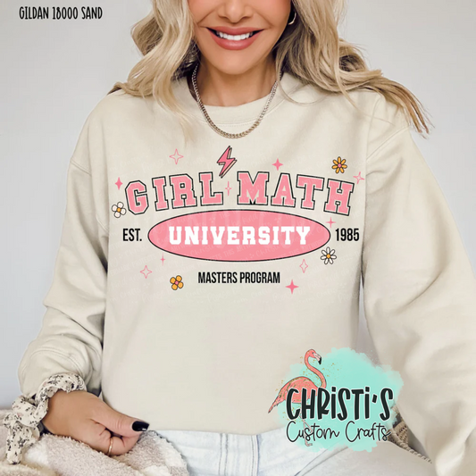 Girl Math University